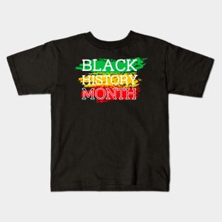 Black History Month Kids T-Shirt